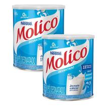 Kit 2 Leite me Pó Molico Desnatado Lata 280g