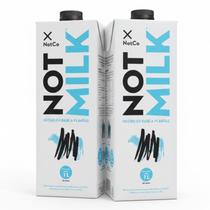 Kit 2 Leite Vegetal NOT MILK Semi Desnatado Vegano 1L