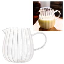 Kit 2 Leiteiras Jarras 660ml de Vidro Elegante Classic Lyor