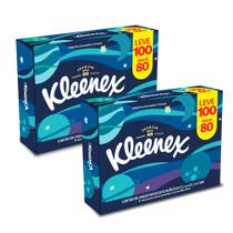 Kit 2 Lenço de Papel Kleenex Premium Leve 100 Pague 80 Kit 2 Lenço de Papel Kleenex Premium Leve 100 Pague 80