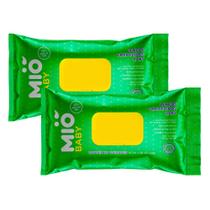 Kit 2 Lenço Umedecido Mió Baby com 96 Unidades Kit 2 Lenço Umedecido Mió Baby com 96 Unidades