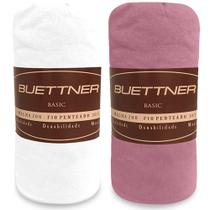 Kit 2 Lençóis Casal Avulso de Malha 100% Algodão com Elástico Buettner Kit 2 Lençóis Casal Avulso de Malha 100% Algodão com Elástico Buettner