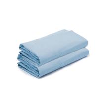 Kit 2 Lençóis de Elástico Avulso Mini Cama 70cm x 150cm x 15cm Azul Arrumadinho Enxovais Kit 2 Lençóis de Elástico Avulso Mini Cama 70cm x 150cm x 15cm Azul Arrumadinho Enxovais