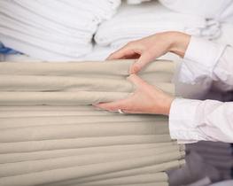 Kit 2 Lençol Bege Clinica Hotel Algodão Percal 150 Fios Kit 2 Lençol Bege Clinica Hotel Algodão Percal 150 Fios