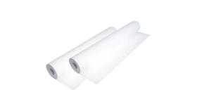 Kit 2 Lençol Descartável p/ Maca Hospitalar Papel 70cm x 50m