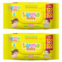 Kit 2 Lenços Umedecido Bebê Recém Nascido 240 Toalhas Kit 2 Lenços Umedecido Bebê Recém Nascido 240 Toalhas