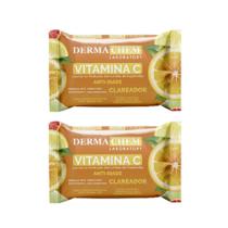 Kit 2 Lenços Umedecido Demaquilante Vitamina C Dermachem 25un