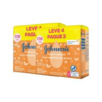 Kit 2 Lenços Umedecidos Com Glicerina Johnson's 352 Unidades