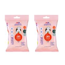 KIT 2 Lenços Umedecidos Limpa Mamá Limpeza Higiene dos Seios KIT 2 Lenços Umedecidos Limpa Mamá Limpeza Higiene dos Seios