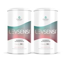 Kit 2 Levsensi Fibra Colágeno Vitaminas 380g Central Nutrition Kit 2 Levsensi Fibra Colágeno Vitaminas 380g Central Nutrition