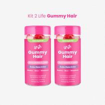 Kit 2 Life Gummy Hair Crescimento Capilar - Life Suplementos