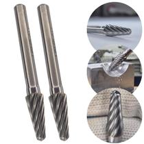 Kit 2 Lima Rotativa Cônica Raio 8mm Metal Duro Alumínio Kit 2 Lima Rotativa Cônica Raio 8mm Metal Duro Alumínio