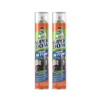 Kit 2 Limpa Air Fryer Super Dom Spray 250ml Baston