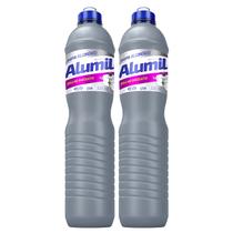 KIT 2 LIMPA ALUMINIO ALUMIL START 500ml CADA PERFUME DE UVA