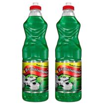 Kit 2 Limpa Alumínio Unimix Limpa Sujeira Gordura 500ml Kit 2 Limpa Alumínio Unimix Limpa Sujeira Gordura 500ml