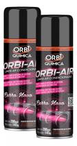 kit 2 Limpa Ar Condicionado Carro Novo Higienizador Orbi 200ml