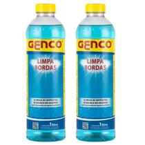 Kit 2 Limpa Bordas 1L Genco