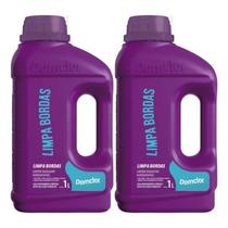 Kit 2 limpa bordas domclor 1lt