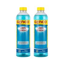 Kit 2 Limpa Bordas Para Piscinas 1l - Genco Kit 2 Limpa Bordas Para Piscinas 1l - Genco