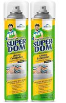 Kit 2 Limpa Estofados Tecidos Carpetes Spray Domline 300ml