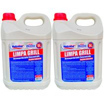 Kit 2 Limpa Gordura de Fogões e Churrasqueira Fácil - 5 Litros cada