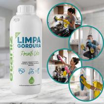 Kit 2 Limpa Gordura Elimina Sujeira 1L Profissional Detergente Box Vidro Coifa Forno Kit 2 Limpa Gordura Elimina Sujeira 1L Profissional Detergente Box Vidro Coifa Forno