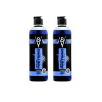 Kit 2 Limpa Pneus Gel Limpador Automotivo V8 Sanol 500ml