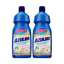 Kit 2 Limpa Porcelanatos Azulim Citrus 750ml