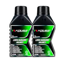 Kit 2 Limpa Radiador Koube Orgânico Limpeza Sistema de Arrefecimento, Remove Ferrugem, Incrustações e Resíduos, Protege Motor e Radiador