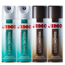 Kit 2 limpa tecidos + 2 lustra moveis