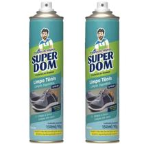 kIt 2 Limpa Tenis e Sapatos De Forma Pratica Em Poucos Minutos Super Dom 150ml kIt 2 Limpa Tenis e Sapatos De Forma Pratica Em Poucos Minutos Super Dom 150ml