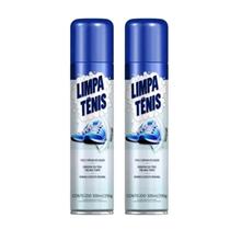 Kit 2 Limpa Tênis Profunda Espuma Mágica de Limpeza Rápida, Branqueadora, Remove Sujeira e Manchas Uso Prático e Eficaz