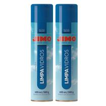 Kit 2 Limpa Vidro Jimo Spray Espuma Limpeza Perfeita