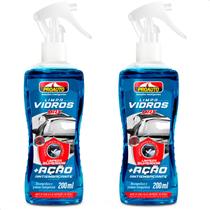 Kit 2 Limpa Vidros Automotivo Antiembaçante Proauto 200ml Kit 2 Limpa Vidros Automotivo Antiembaçante Proauto 200ml