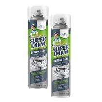 Kit 2 Limpador Brilha Inox Super Domline 300ml