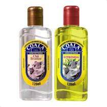 Kit 2 Limpador Coala Perfumado de Ambientes Chá Branco e Citronela 120ml