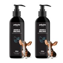 Kit 2 Limpador De Orelhas E Ouvido Para Cachorro E Gato Pet Kit 2 Limpador De Orelhas E Ouvido Para Cachorro E Gato Pet