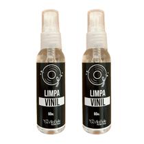 Kit 2 Limpador Discos de Vinil 60ml Villa Belle Pocket Clean