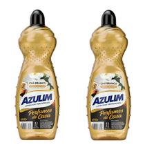 Kit 2 Limpador Perfumado Azulim Chá Branco 1 Litro Kit 2 Limpador Perfumado Azulim Chá Branco 1 Litro