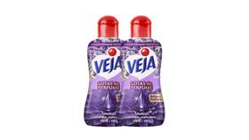 Kit 2 Limpador Perfumado Veja Perfume Lavanda Ametista 100ml