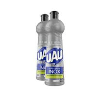 Kit 2 Limpador Uau Limpa Inox Especialidades squeeze 500ml