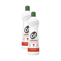 Kit 2 Limpadores Cif Removedor de Gorduras Cozinha 500ml