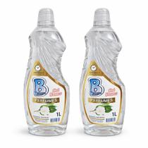 Kit 2 Limpadores Perfumados Cha Branco 1L Cheiro de Hotel Luxo Kit 2 Limpadores Perfumados Cha Branco 1L Cheiro de Hotel Luxo