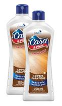 kit 2 Limpeza para Pisos Casa e Pisos Laminados 750ml