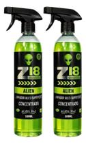 Kit 2 Limpeza Pesada Estofado E Teto Automotivo 500ml Alien