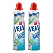 Kit 2 Limpeza Pesada Power Fusion Cloro 500ml Veja Barato
