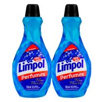Kit 2 Limpol Perfumes Blue Flowers 500ml Kit 2 Limpol Perfumes Blue Flowers 500ml