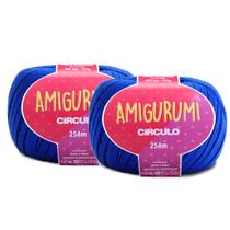Kit 2 Linha Fio Amigurumi Circulo 100% Algodão Mercerizado - 254m/125g