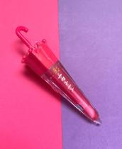 Kit 2 lip gloss guarda-chuva metálico ação hidratante divertido brilhoso útil - Filó Modas