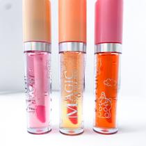 Kit 2 lip gloss unicórnio mágico hidratante incolor